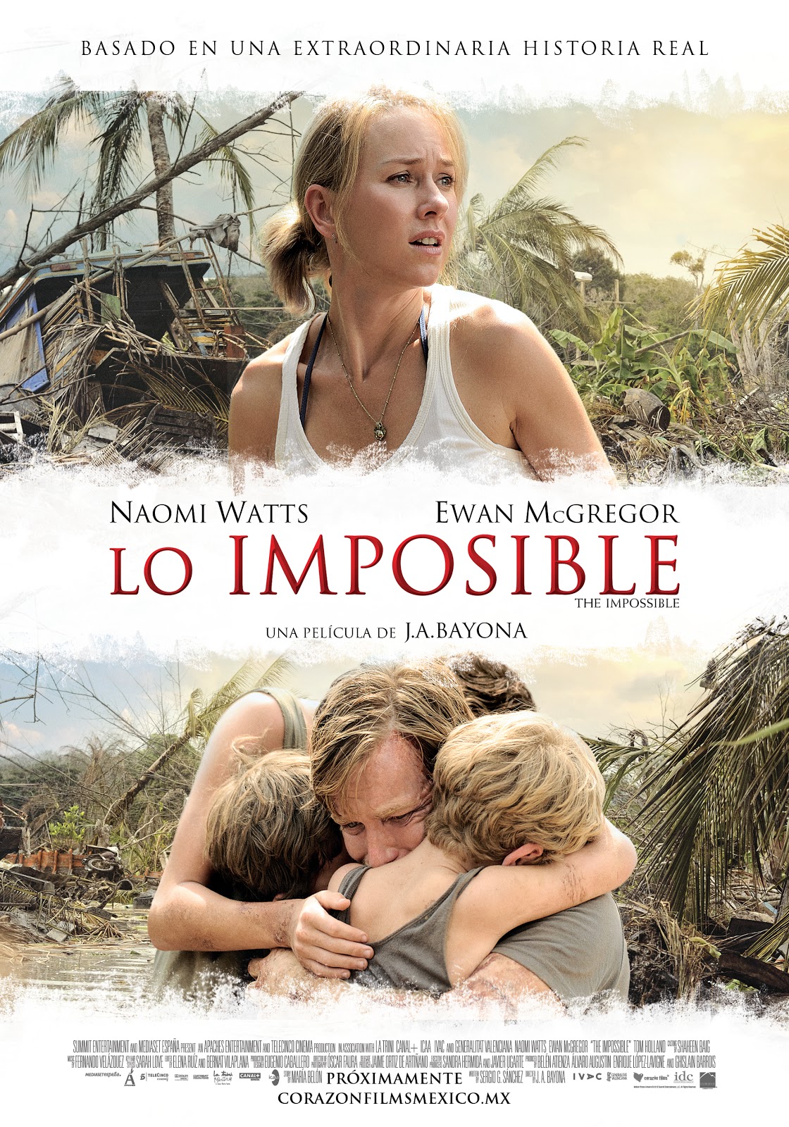 LO IMPOSIBLE - THE IMPOSSIBLE